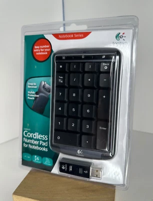 Logitech Cordless Number Pad for Notebooks - Model 920-000217, Brand New! - Image 1 of 4