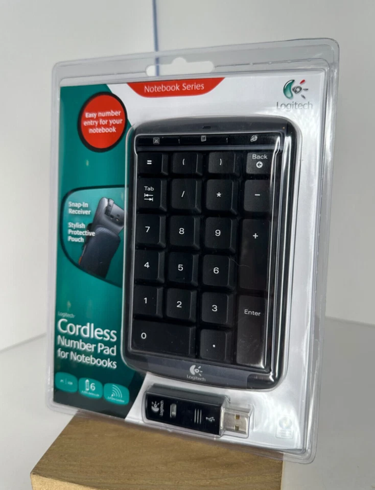 Logitech Cordless Number Pad for Notebooks - Model 920-000217, Brand New! - Image 1 of 4