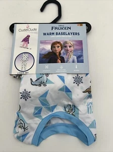 New Cuddl Duds Disney Frozen Little Girls 2 Piece Baselayer Set Size 2T-3T - Picture 1 of 6