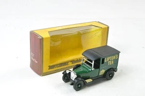 Rare Matchbox Models of Yesteryear Y-5 1927 Talbot Van Lipton’s Tea Black Roof - Picture 1 of 7
