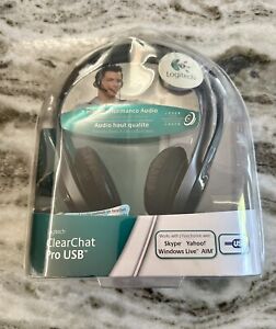 Logitech Clear Chat Pro USB Headset Sealed Package New NIP