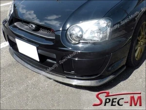 Labio de parachoques delantero de fibra de carbono estilo CF STI para Subaru 2003-2005 WRX STI GDB - Imagen 1 de 2