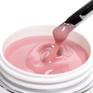 UV LED Gelee-Gel 55ml LUXURY NUDE Hautfarbe Makeup-Gel LED-Gel UV-Gel Builder - Picture 1 of 5