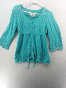 Justice Button Up Sweater 2xl - Picture 1 of 5