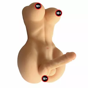 Sex Doll Realistic Shemale Masturbator Life-like Dildo Dong Ass Boobs Sex Toy - Picture 1 of 4