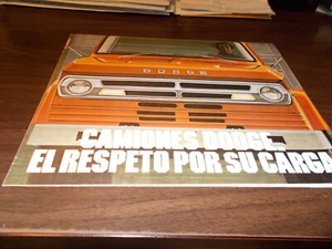 Folleto de ventas de camionetas Dodge/Argentina años 70 - Imagen 1 de 4
