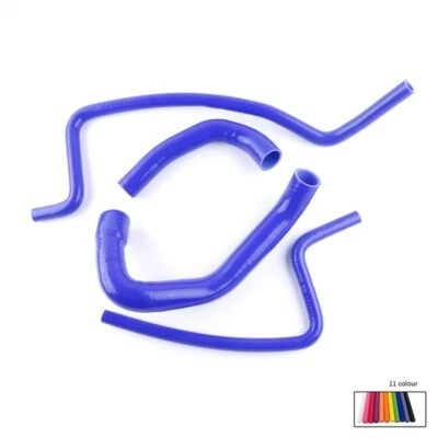 Blue For Jeep Wrangler TJ 4.0L 1997-2001 1998 1999 2000 Radiator Silicone Hose - Image 1 of 4