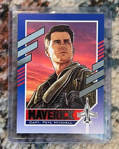 Top Gun Maverick Tom Cruise Pete Mitchell Cuyler Smith Trading Card #130/250 USA - Picture 1 of 2