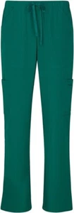Natural Uniforms Women's Cool Stretch Cargo Medical Scrub Pants Hunter Green 2XL - Picture 1 of 2