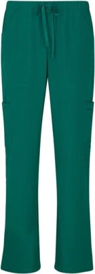 Pantalones Médicos de Carga Elásticos Geniales Uniformes Naturales Para Mujer Verde Cazador 2XL Foto 1 de 2
