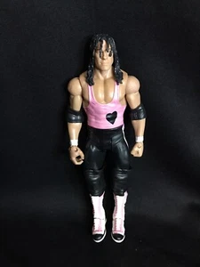 WWE 7” Brett The Hitman Hart Action Figure Series 97 Summerslam Wrestling WWF - Picture 1 of 7