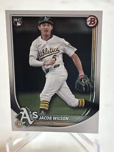 2025 Bowman Base #9 Jacob Wilson Rookie RC - Picture 1 of 2
