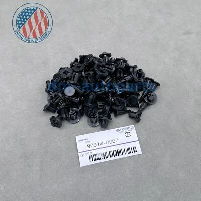 New 50PCS Bumper Fender Clip Retainer For Subaru 90914-0007 US Foto 1 de 4