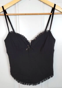Neu mit Etikett White Fox Lost in Translation Bustier Größe XS schwarz - Bild 1 von 8
