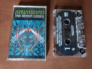 HAWKWIND THE XENON CODEX CASSETTE TAPE  1988 GWR ENIGMA RECORDS PROG ROCK - Picture 1 of 2