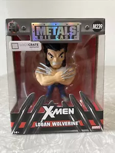 Modellino esclusivo Marvel Die Cast Metal Logan Wolverine X-Men LootCrate. Sigillato - Foto 1 di 6