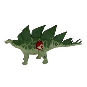 1993 Kenner Jurassic Park Stegosaurus JP07 Dino Damage Wound Dinosaur Toy Figure - Foto 1 di 11