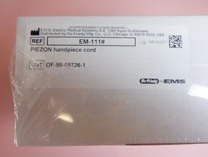 NUEVO Caja Sellada OEM Hu-Friedy / EMS Piezon Cord Dental Pieza de Mano REF: EM-111# - Imagen 1 de 2
