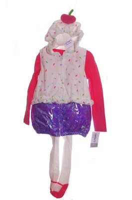 Baby Girls Carters CUPCAKE Halloween Purim Costume  3 6 9 12 18 24 Months NEW - Image 1 of 2