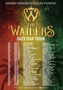 The Wailers USA Tour 2023 A3 A4 Print Poster Unframed - Bild 1 von 1