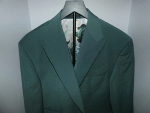 Nueva Chaqueta Traje Para Hombre Colección Tayion Calce Clásico Verde Talla 40S ACON1RTZ0066 - Imagen 1 de 5