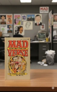 Vintage MAD For Better or Verse Paperback Book By Frank Jacobs 1968  Signet - Foto 1 di 7