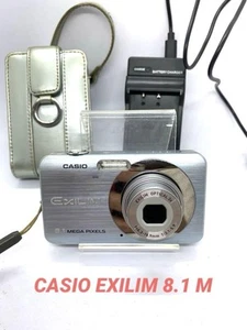 CASIO EXILIM 8.1 Megapixel with battery charger and dedicated case - Picture 1 of 9