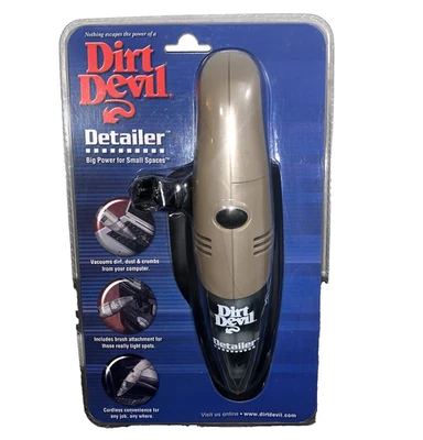 Mini aspiradora portátil inalámbrica Dirt Devil Detailer 64-2902 ¡Nueva! Foto 1 de 4