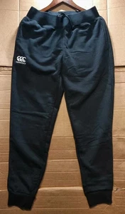 Canterbury Women's Black Tapered Cuffed Fleece Joggers/Sweatpants - UK12 / M - Picture 1 of 11