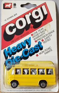 Corgi Juniors Mercedes-Benz School Bus #15 Diecast Yellow - Picture 1 of 10