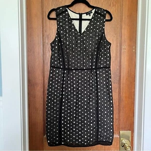 The Limited Abito Occhiellato Senza Maniche Nero Nudo 12 Abbigliamento da Lavoro Corporate - Foto 1 di 4