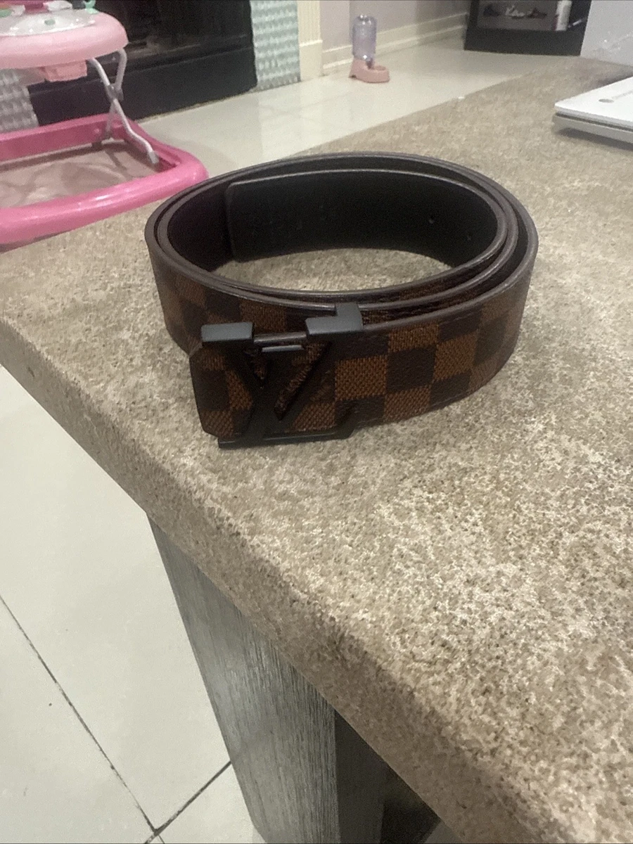 Louis Vuitton Black Belts for Men for sale | eBay