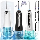 Waterpik Cordless Dental Water Flosser Oral Irrigator Teeth Cleaner 5 Jet Tips