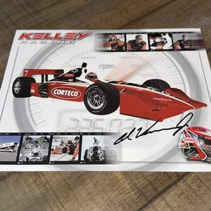 Al Unser Jr Autographed Signed 8x10 Hero Card Photograph - Picture 1 of 3