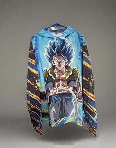 Dragon Ball Super Gogeta Blue Instinct Hoodie Herren Gr. XXL DBZ Anime Cartoon - Bild 1 von 8