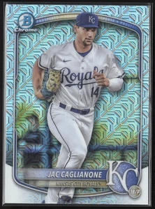 2025 Bowman #BCP-103 Jac Caglianone Chrome Prospects Mojo Refractor - Bild 1 von 2