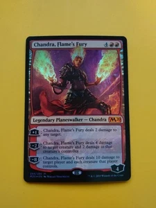 Chandra, Flame's Fury Mythic FOIL Core Set 2020. M20. Magic the Gathering Karte. - Bild 1 von 4