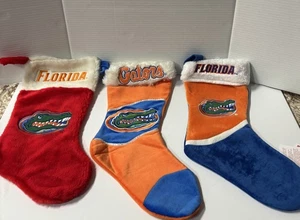 3 Weihnachtsstrümpfe University of Florida UF Alligatoren gesticktes 17" Logo - Bild 1 von 7