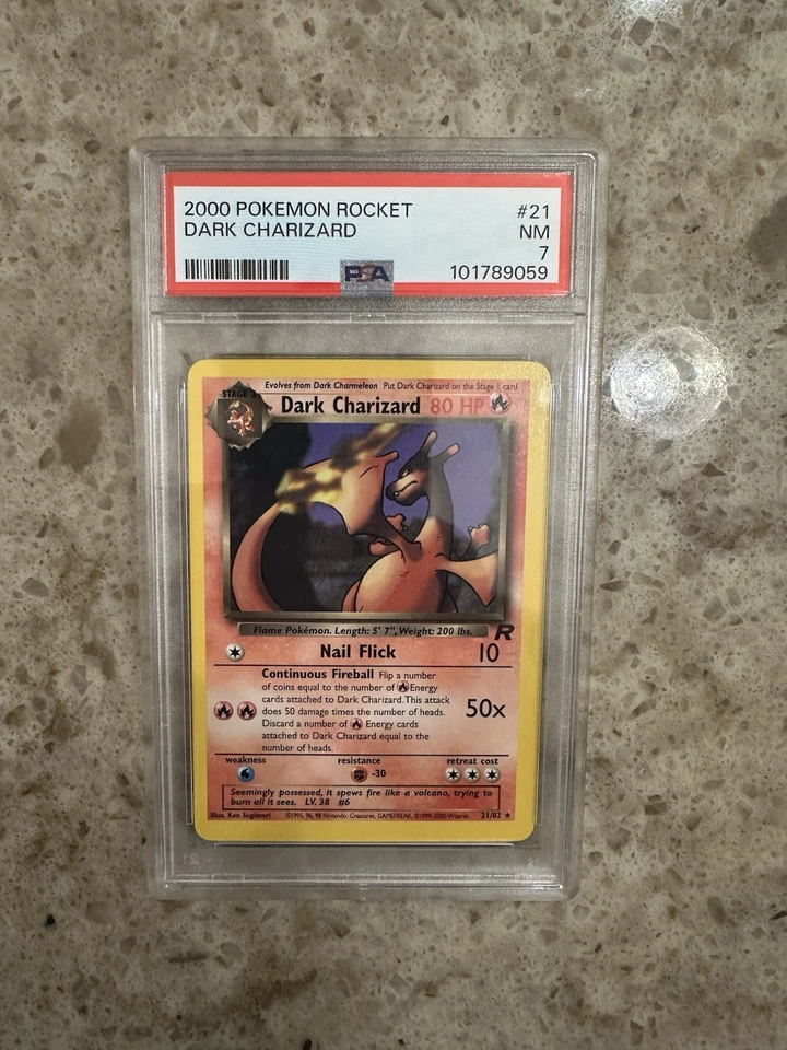 Pokémon Dark Charizard TCG Non-Holo Rare Card 21/82 - Image 1 of 1