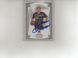 Chris Barnes Hand Signed Auto Silver Premier Edition 2023 Leaf PBA Bowling Card - Bild 1 von 2