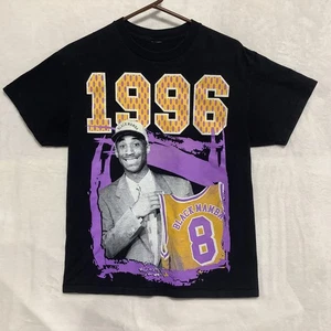 Retro Kobe Bryant Lakers Black Mamba #8 Tee Shirt 1996 - No Size Tag - M* - Picture 1 of 7