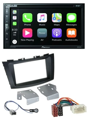 Pioneer DVD 2DIN MP3 DAB Bluetooth USB Autoradio für Suzuki Swift (ab 2010) - Bild 1 von 4