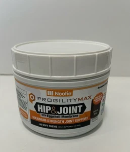 ProgilityMAX Hip & Joint Supplement for Large Dogs Maximum Strength 60 Count - Picture 1 of 8