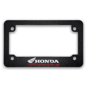 For Honda Racing MOTORCYCLES Textured Motorcycle License Plate Frame(ALL MODELS) - Picture 1 of 2