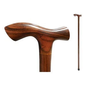 Gehstock aus Holz - Stock Handarbeit in Mittelamerika, Luxus Lorbeerholz - Bild 1 von 10