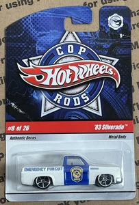 Hot Wheels Cop Rods '83 Chevrolet Silverado RARE! Insured REAL DEAL! - Picture 1 of 24