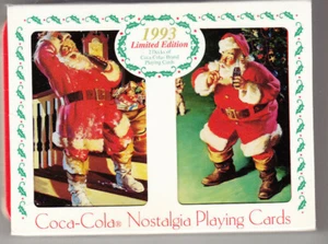 COCA-COLA NOSTALGIE SPIELKARTEN IN SAMMLERDOSE "SEALED" 1993 - Bild 1 von 2