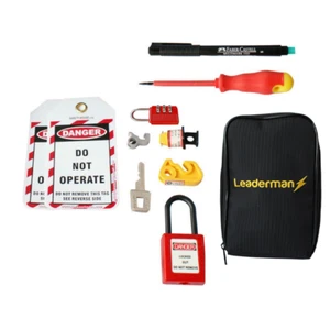 Leaderman LDM-LOK-D-K1 Lock Off Kit for Consumer Unit MCB/RCD Isolator Switch - Picture 1 of 8