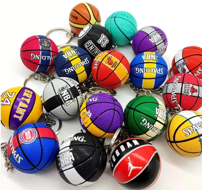 NBA Basketball Keychains – Mini NBA Team & Player Keyring Collectable - image 1 of 1