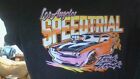 Divided H & M XS Los Angeles Speed Trial Trick Truck Dress CAR SHOW GAL RACER 